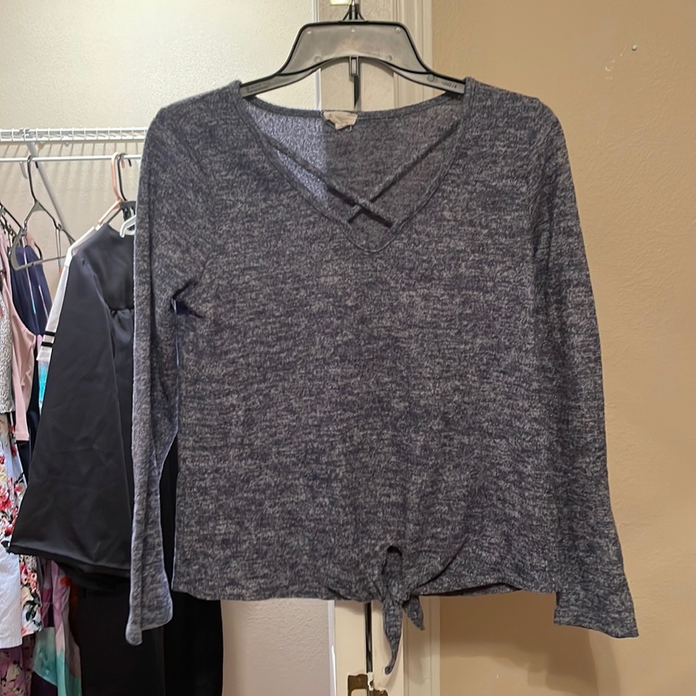 Selling a caution to the wind long sleeve fleece medium size shirt. Comfy!
